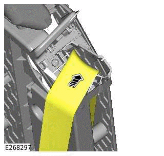 Front Row Center Seatbelt Retractor